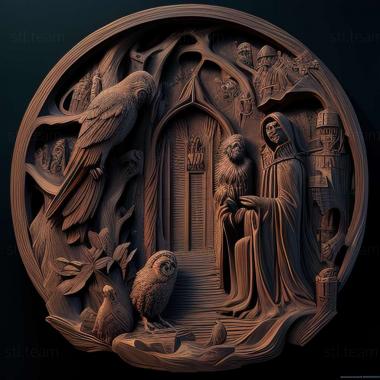 3D модель Гра Гаррі Поттер і вязень Азкабану (STL)